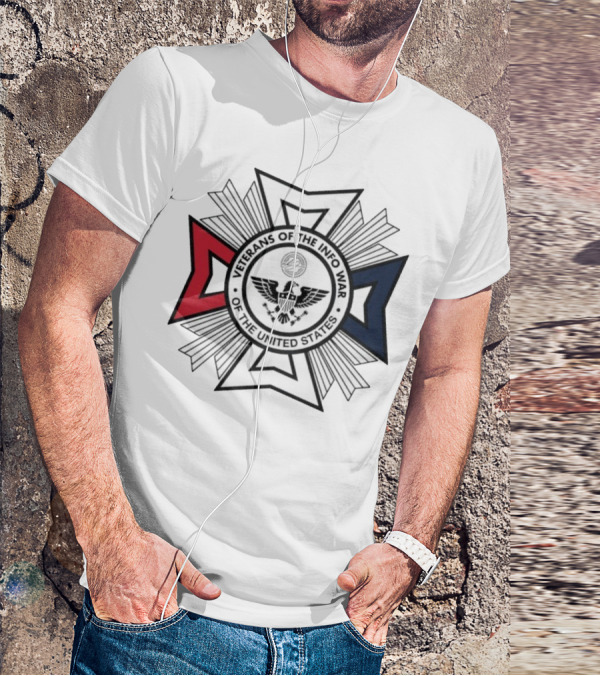 Veterans Of The Info War Emblem United States Insignia T-Shirt