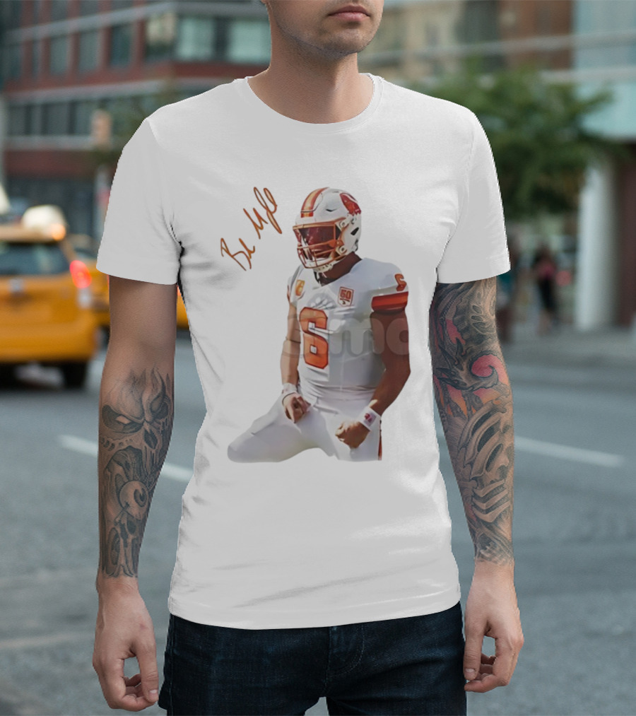 Baker Mayfield Signature Tampa Bay Buccaneers NFL Quarterback Number 6 T-Shirt