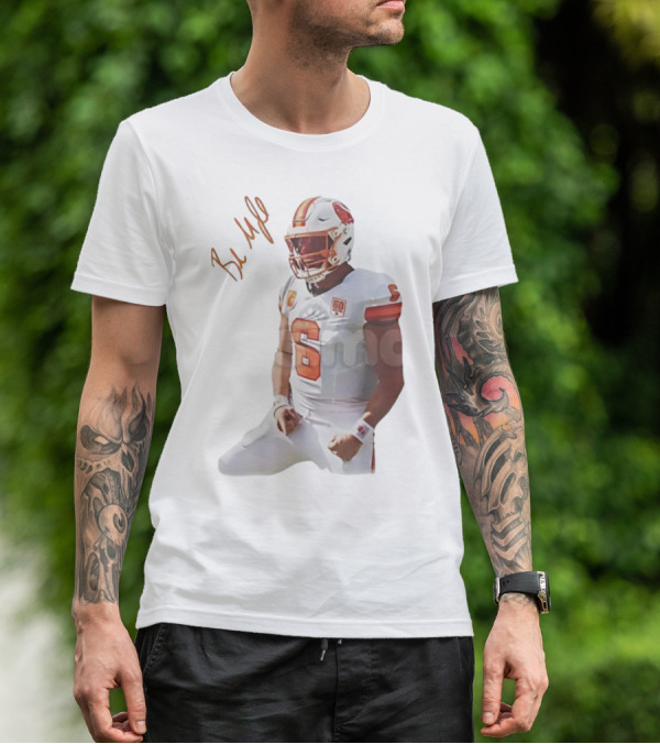 Baker Mayfield Signature Tampa Bay Buccaneers NFL Quarterback Number 6 T-Shirt