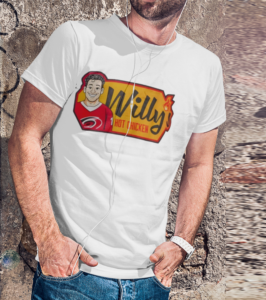 Willy Hot Chicken Carolina Hurricanes Sports Fan Apparel T-Shirt