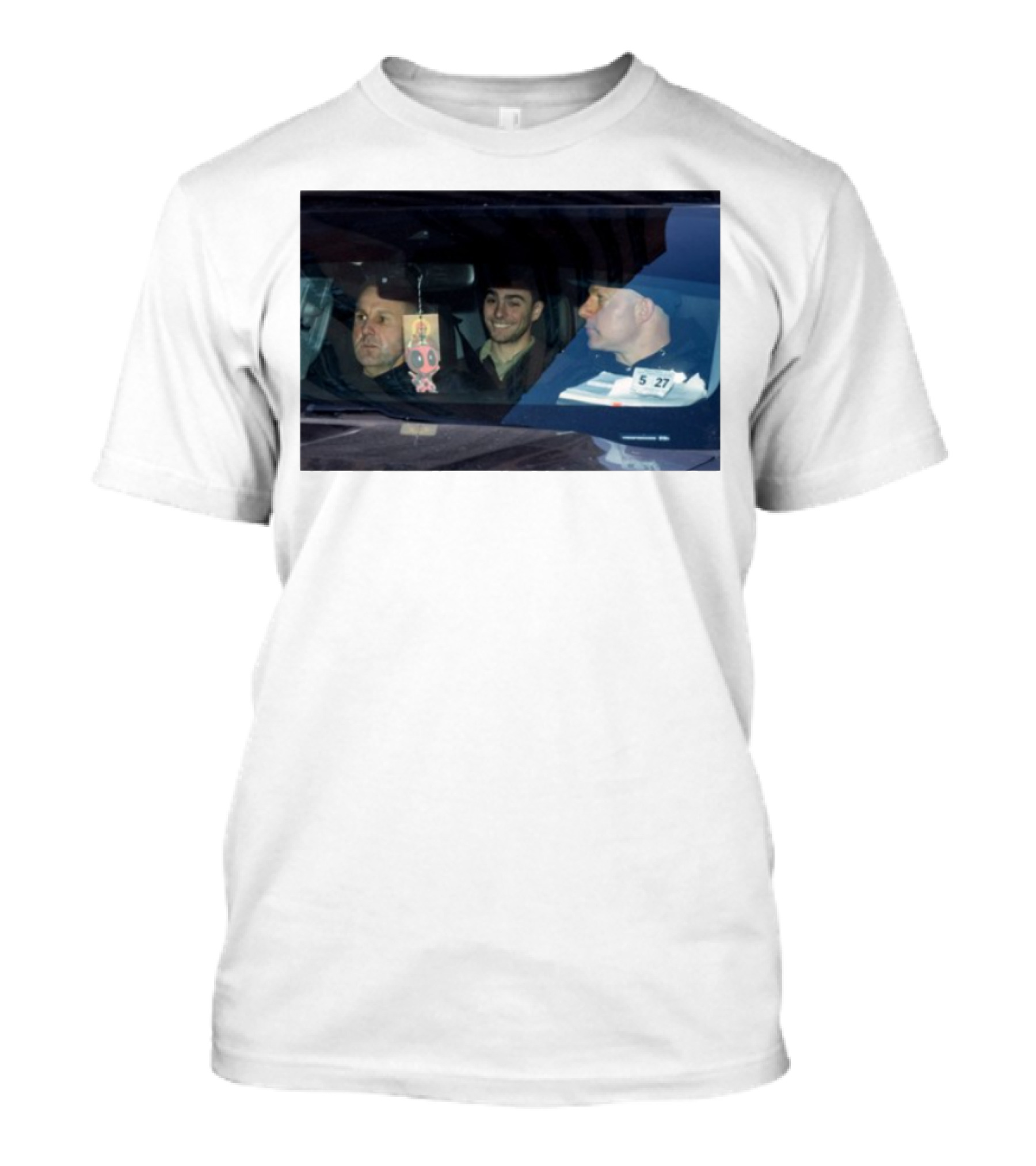 Luigi Mangione Car Deadpool Air Freshener T-Shirt