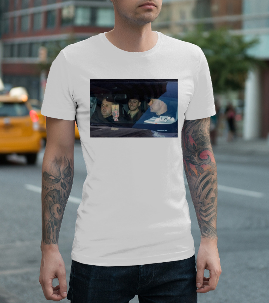 Luigi Mangione Car Deadpool Air Freshener T-Shirt