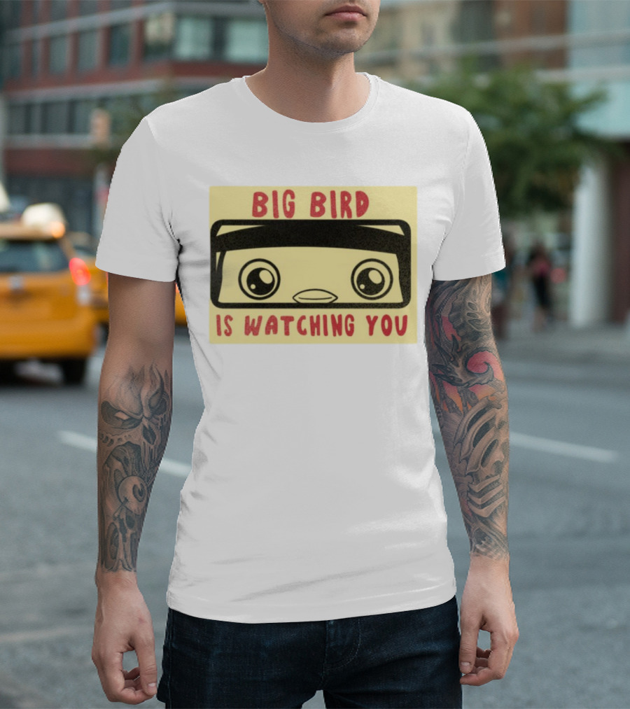 Big Bird Is ing You Pudgy Penguins T-Shirt