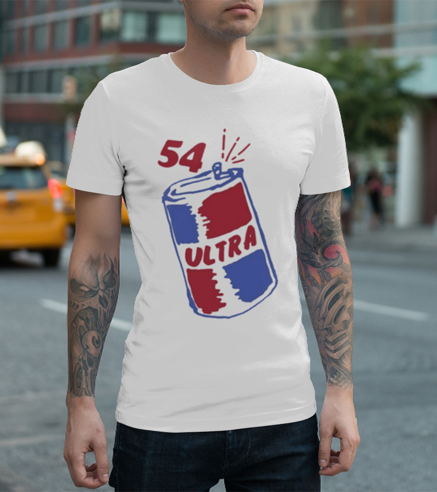 Johnny 54 Ultra Can Tour 2025 Canning Red Blue Edition T-Shirt