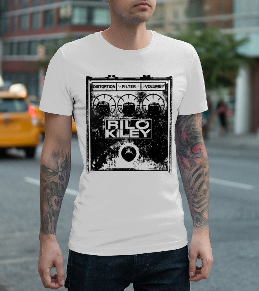 Rilo Kiley Pedal Distortion Filter Voltage T-Shirt