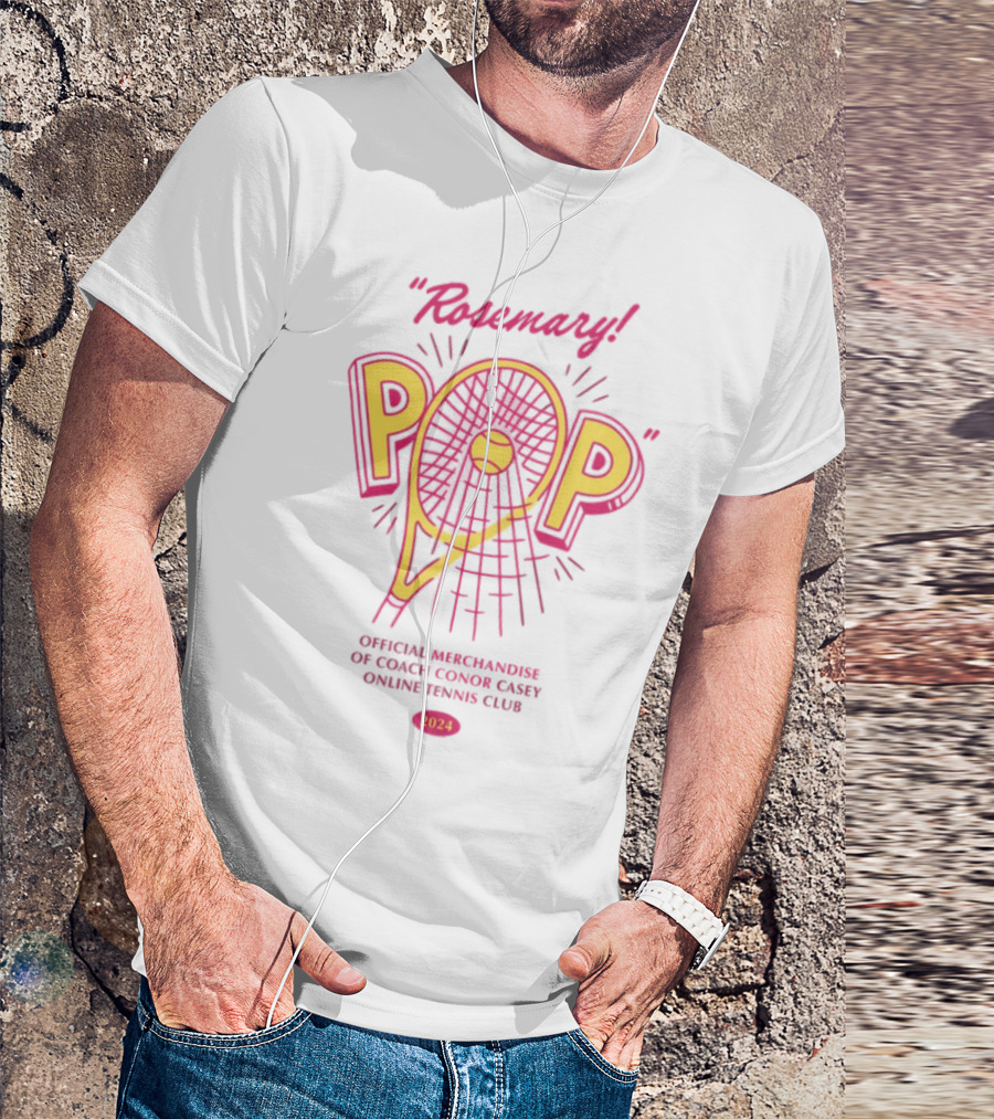 "Bremery Pop Tennis Racket Official Merch 2024 Online Tennis Club" T-Shirt