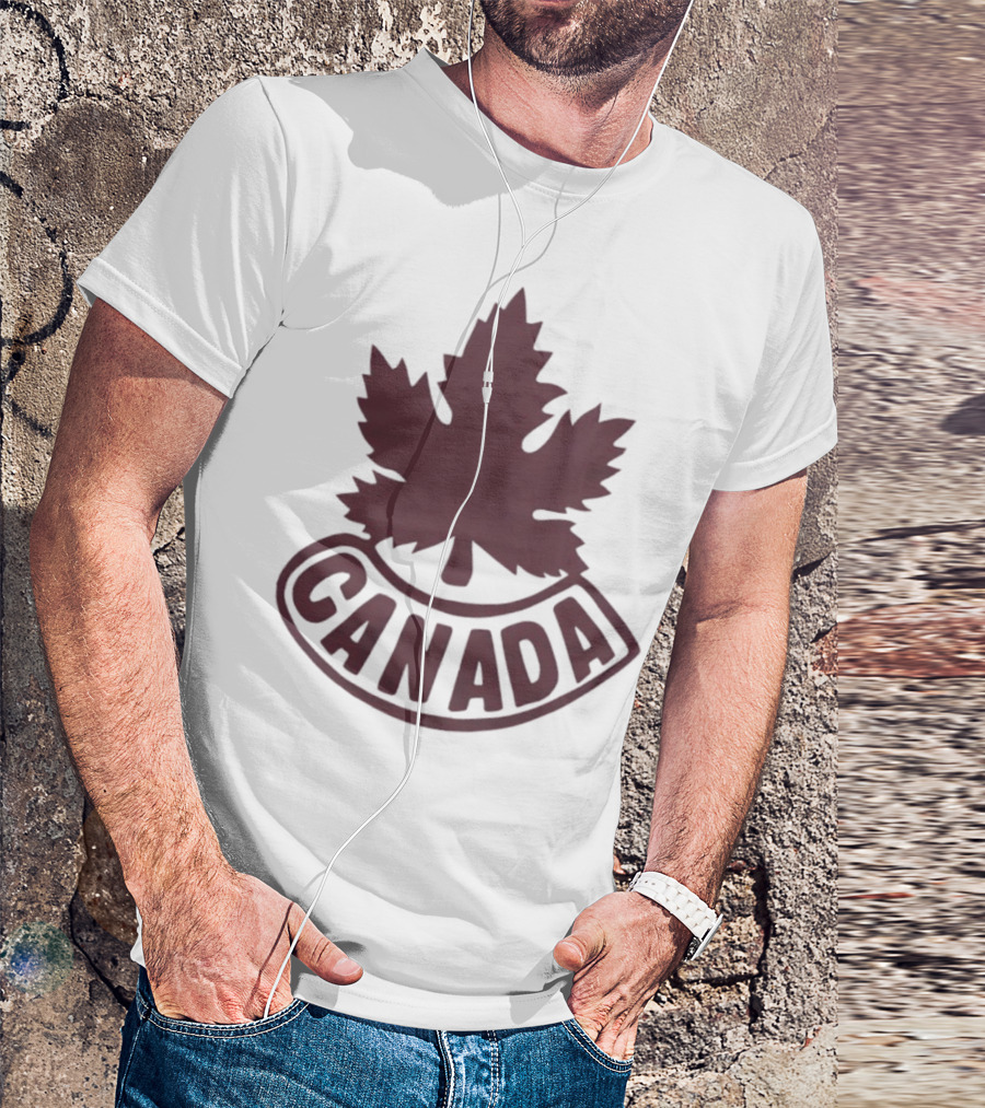 Canada Maple Leaf Badge T-Shirt