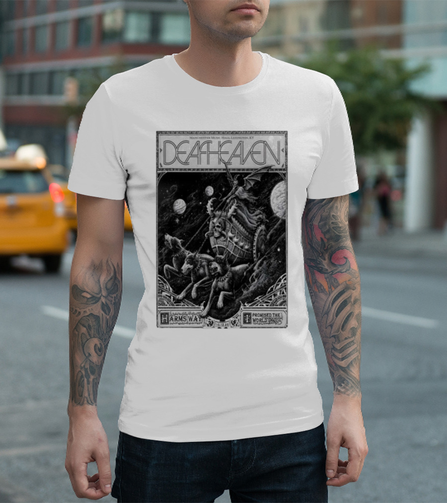 Deafheaven Manchester Music Hall Lexington KY Harms Way Promised The World 10.12.25 T-Shirt