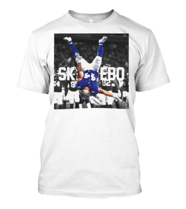Cam Skattebo Backflip New York Giants NFL Football 2025 T-Shirt