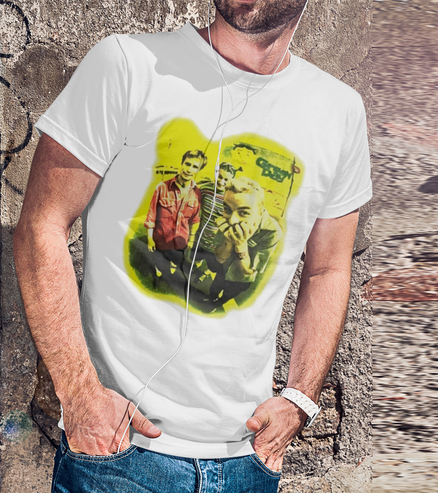 Green Day Dookie Tour 1994 Vintage Punk Rock Band Image T-Shirt