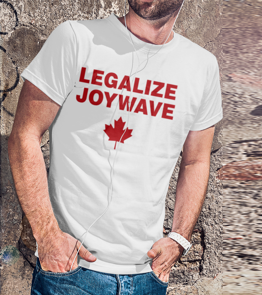 Legalize Joywave Maple Leaf Icon Canada Theme T-Shirt