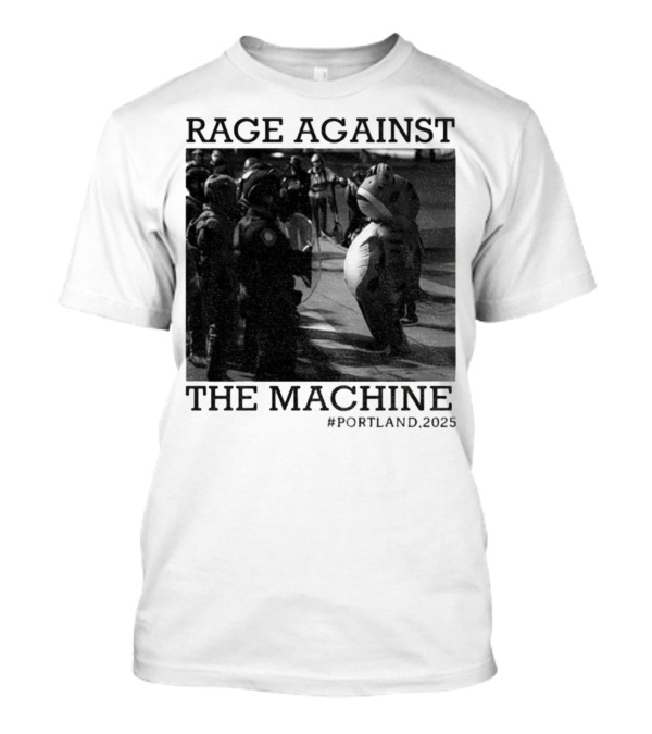 Rage Against The Machine Portland Frog Protest 2025 T-Shirt