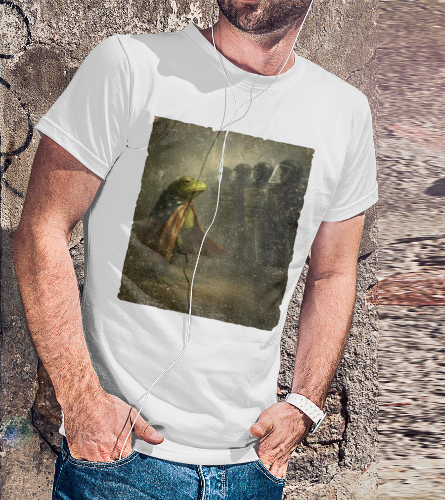 Portland Frog American Flag Protest Against Riot Police Equality T-Shirt