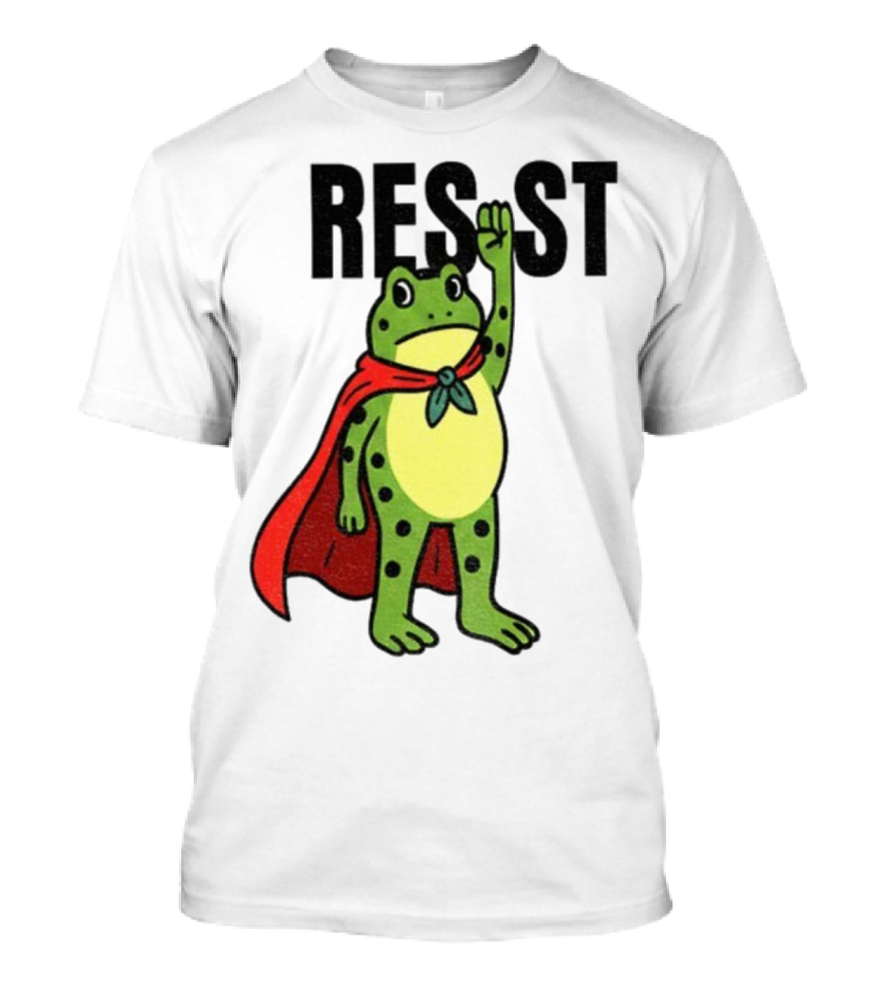 Resist Portland Frog Rage Against Machine Iconic Symbol T-Shirt