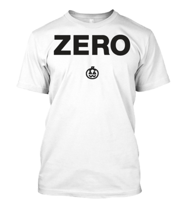 Smashing Pumpkins ZERO With Iconic Pumpkin Logo T-Shirt