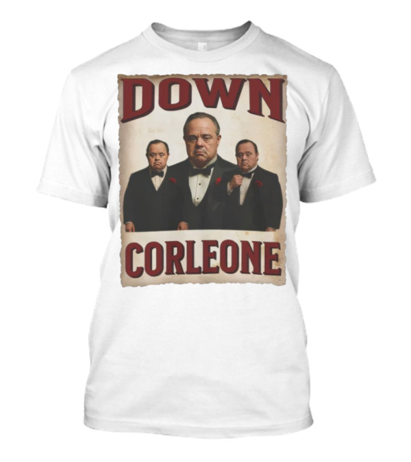 Down Corleone Funny Mafia Parody T-Shirt