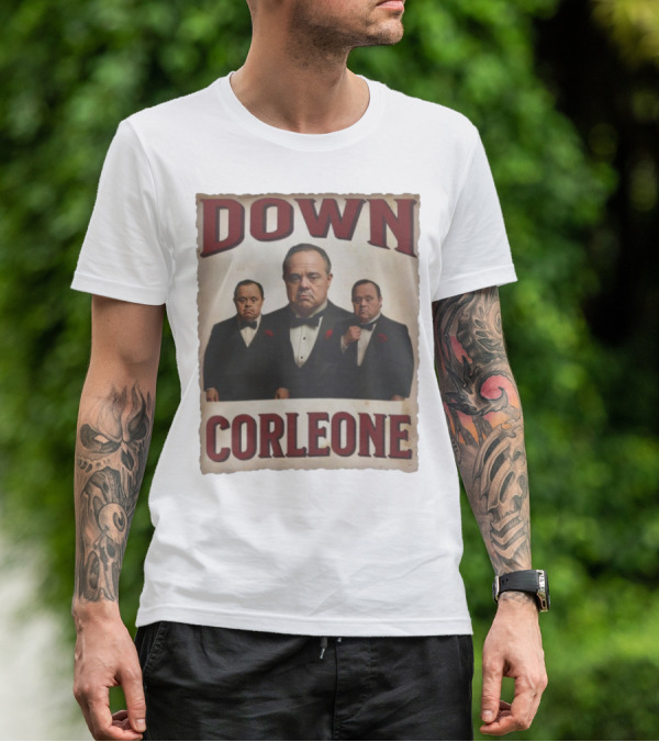 Down Corleone Funny Mafia Parody T-Shirt
