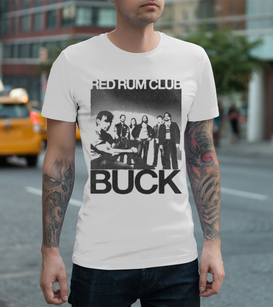 Red Rum Club Buck Band Silhouette T-Shirt