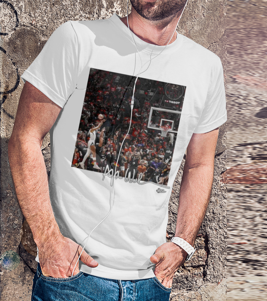 A'ja Wilson Las Vegas Aces Basketball Star Signature Moment T-Shirt