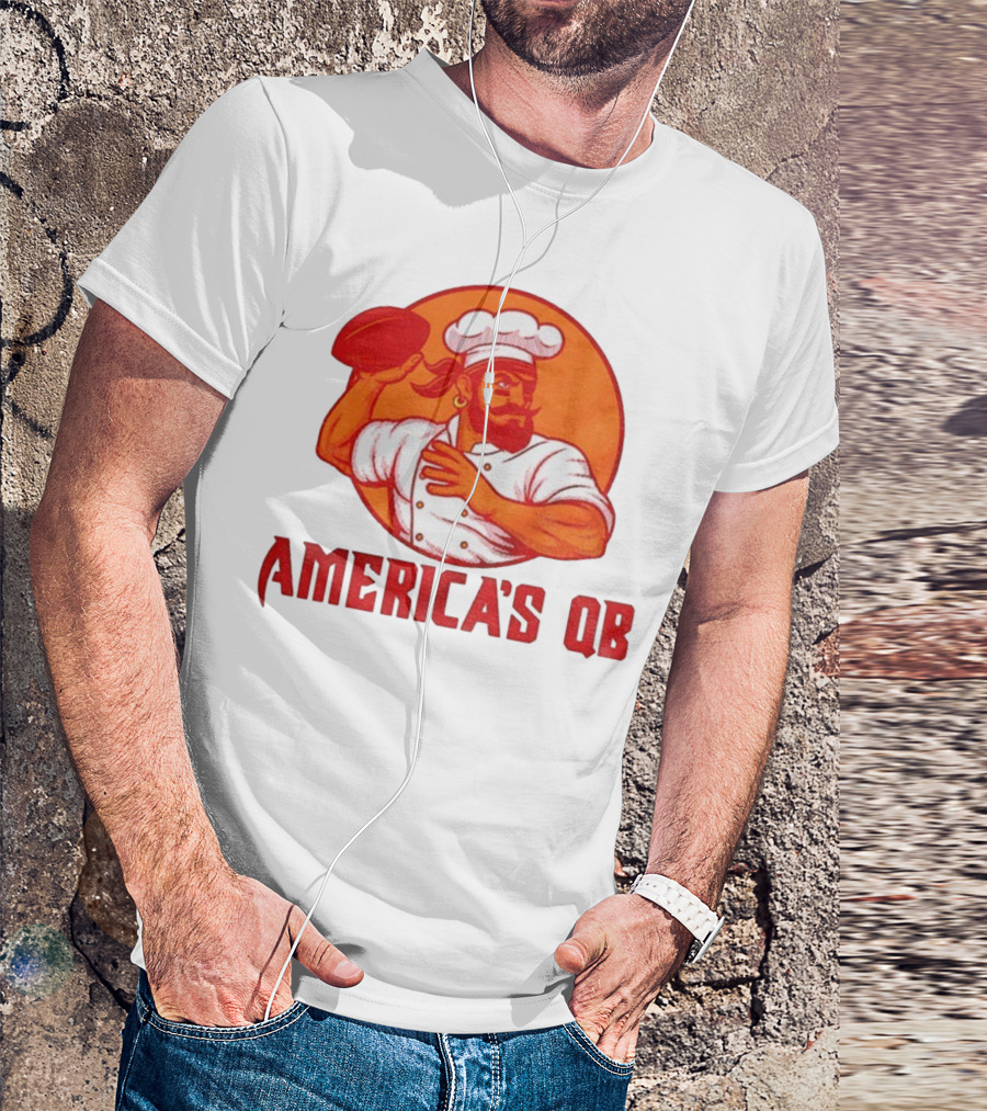 Baker Mayfield America's QB Chef Tampa Bay Buccaneers Football T-Shirt