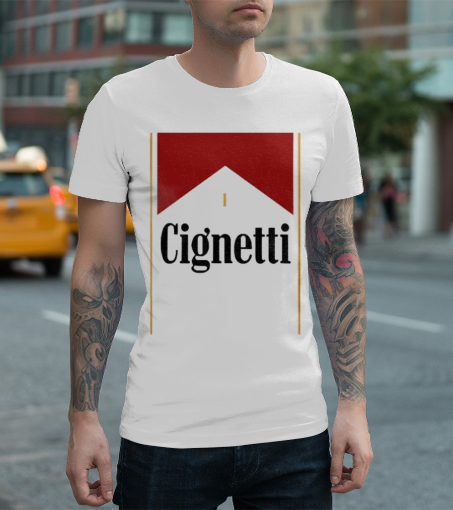 Curt Cignetti Retro Banner Red T-Shirt