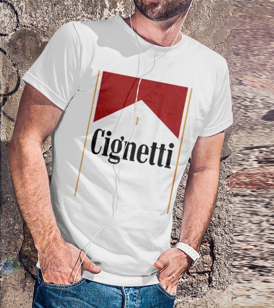 Curt Cignetti Retro Banner Red T-Shirt
