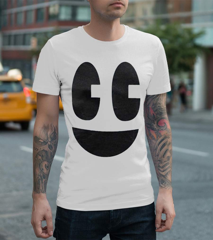 Craftee Happee Smiley Face T-Shirt