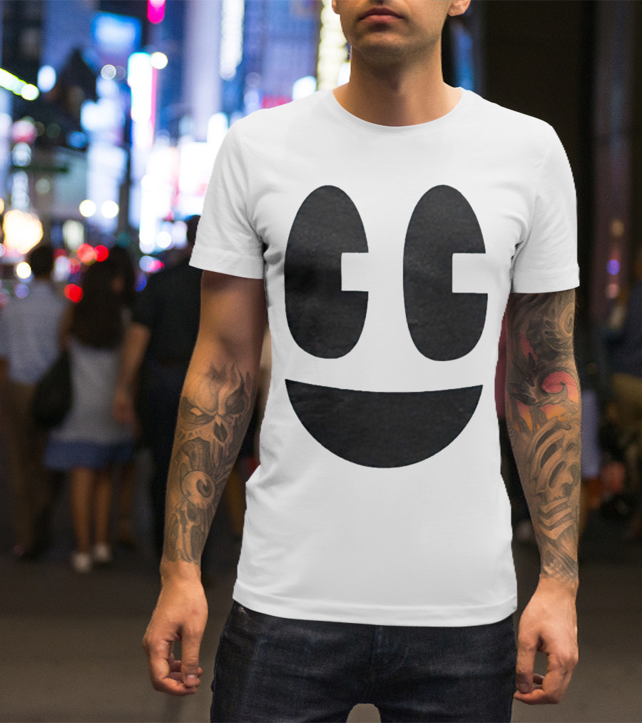 Craftee Happee Smiley Face T-Shirt