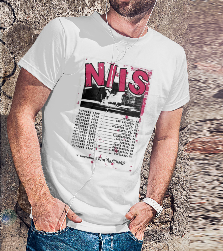 NIS October 2025 Tour San Diego Los Angeles Oakland Denver T-Shirt
