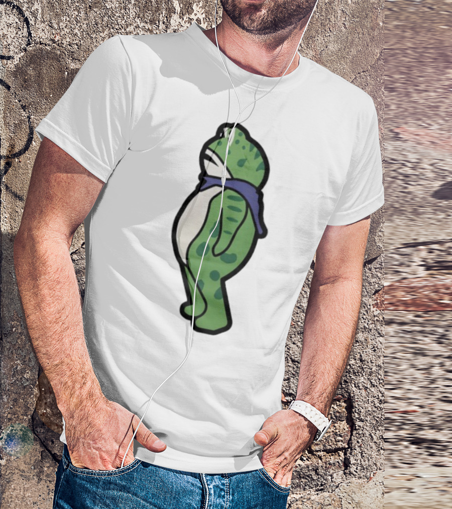 Portland Frog Protester Retro Funny Scarf T-Shirt