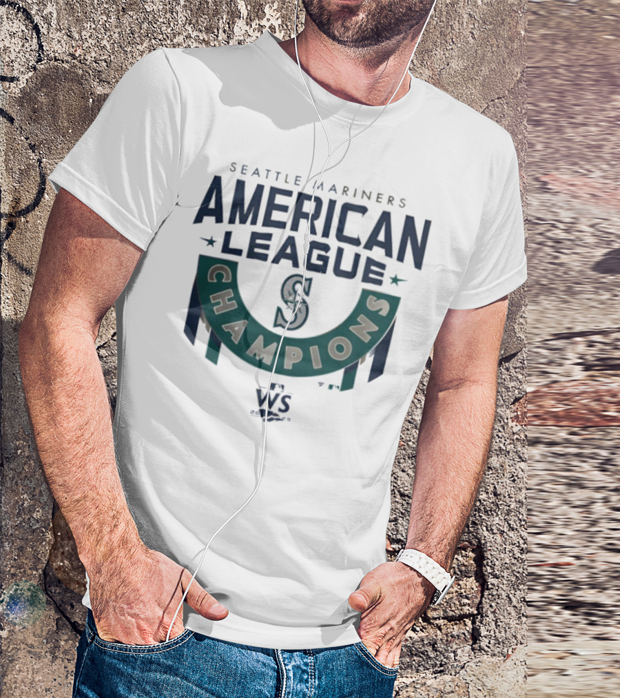 Seattle Mariners American League Champions 2025 Baseball T-Shirt
