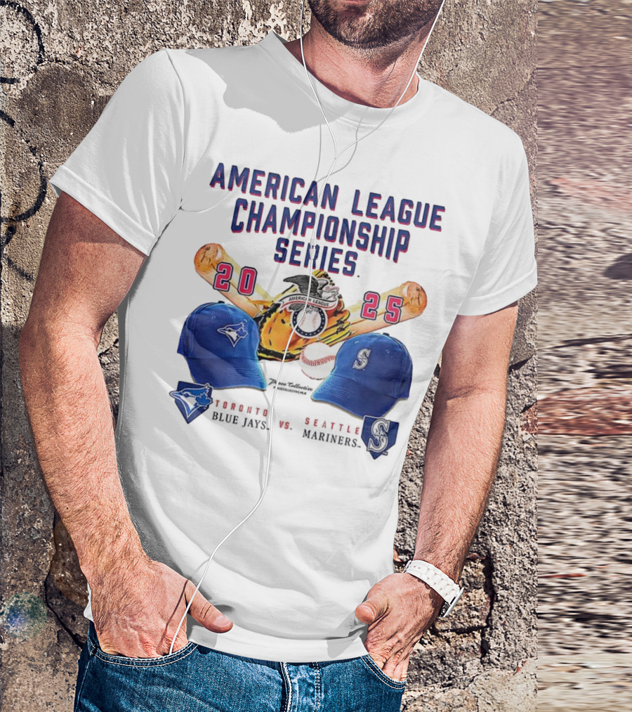 American League Championship Series 2025 Toronto Blue Jays Vs Seattle Mariners T-Shirt