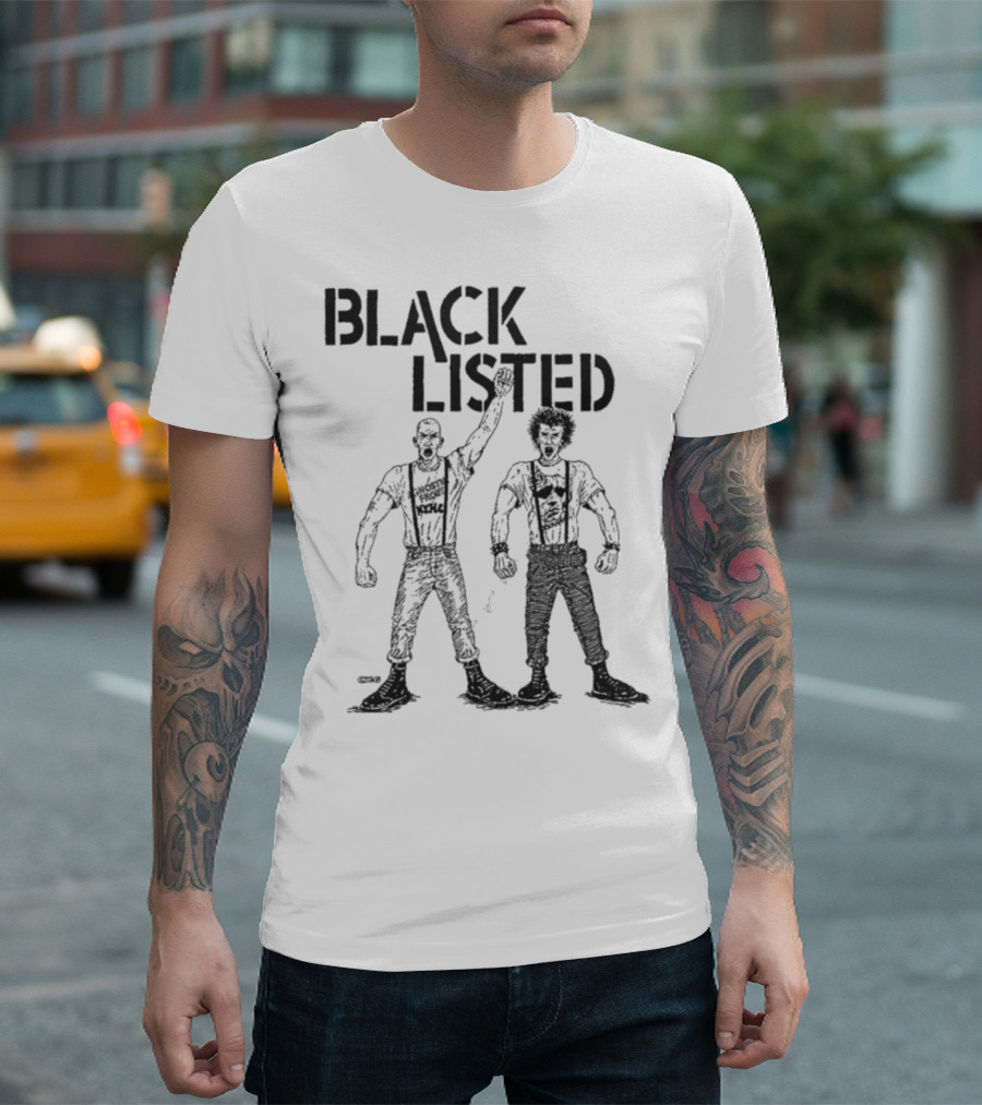 Blacklisted AF Rip Iconic Duo Standing Image T-Shirt