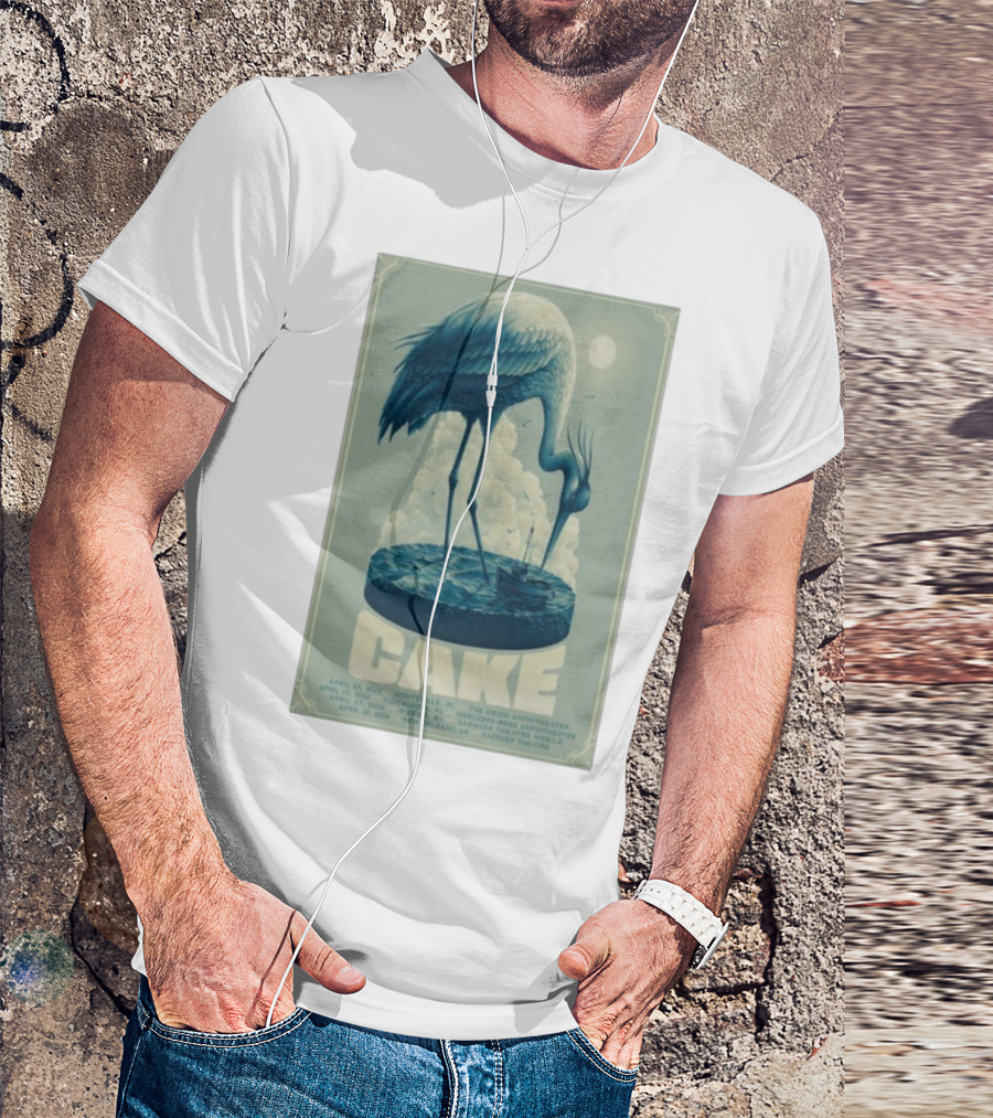 Cake Show 2026 Tour Alabama Louisiana Huntsville Tuscaloosa Mobile New Orleans Saenger Theatre Mercedes-Benz Orion Amphitheater T-Shirt