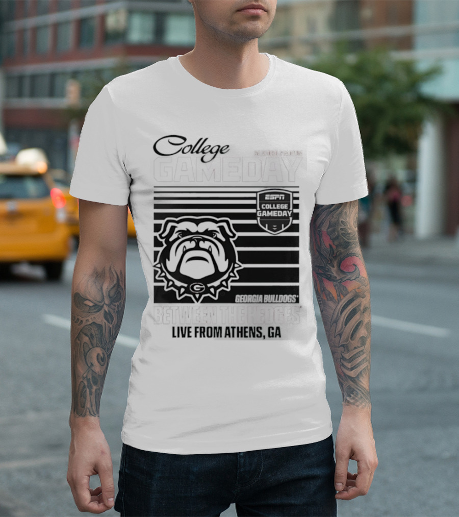 College GameDay Georgia Bulldogs Athens GA Live Show T-Shirt
