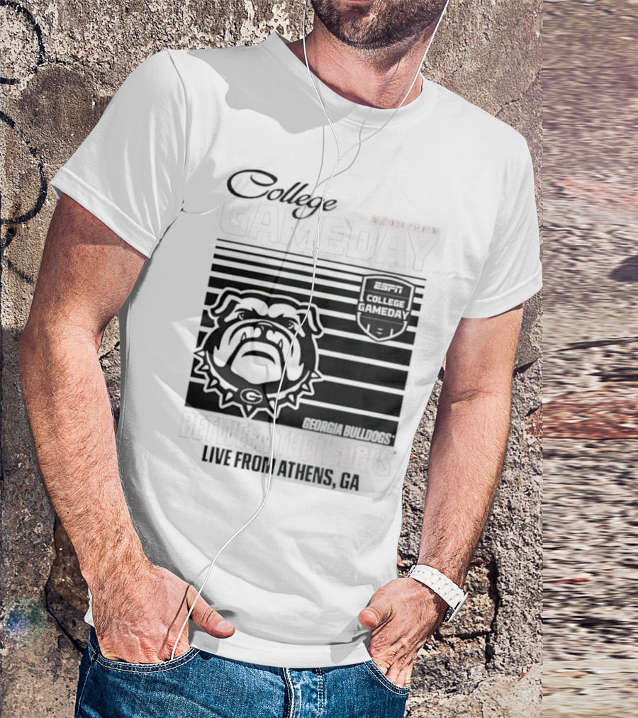 College GameDay Georgia Bulldogs Athens GA Live Show T-Shirt
