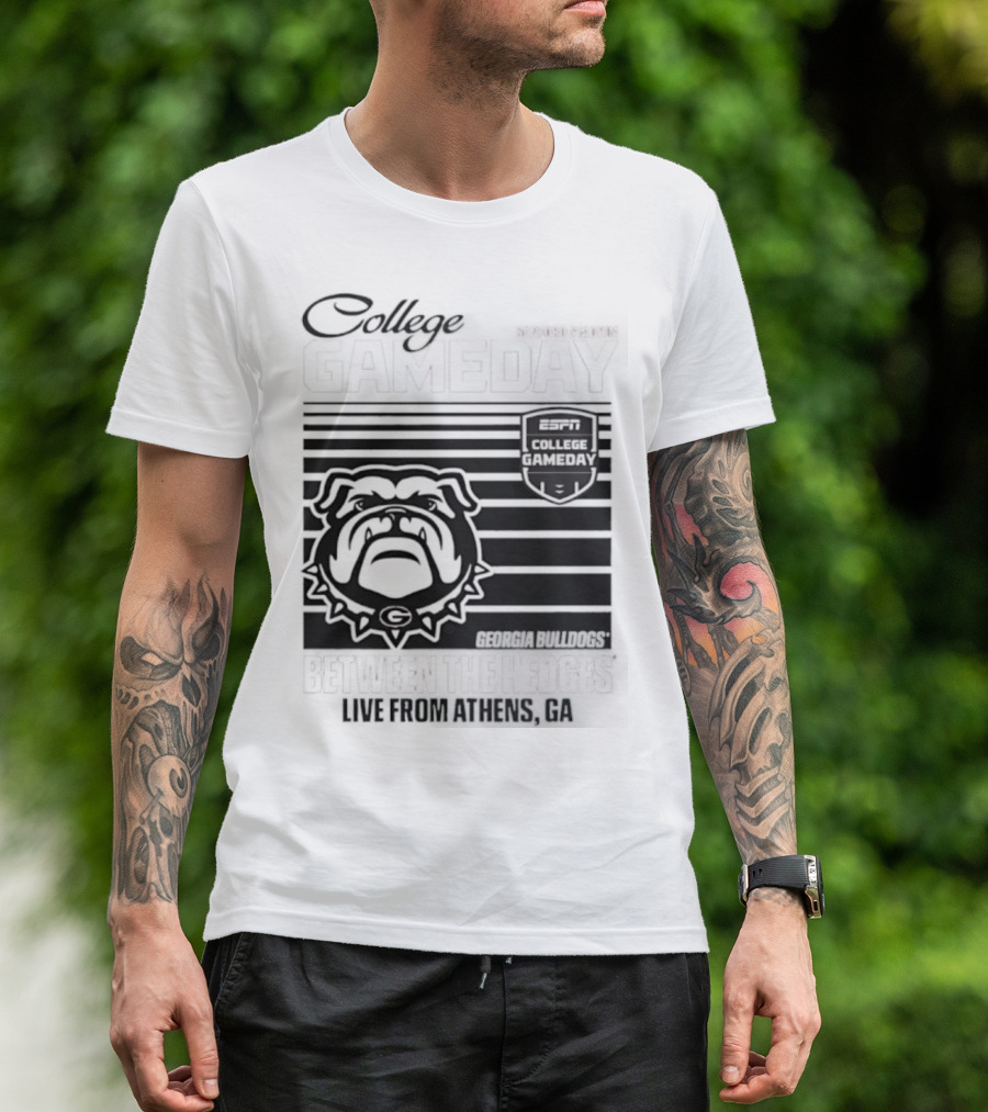 College GameDay Georgia Bulldogs Athens GA Live Show T-Shirt