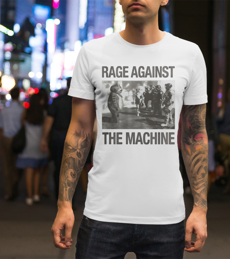 Rage Against The Machine Frog Confrontation T-Shirt