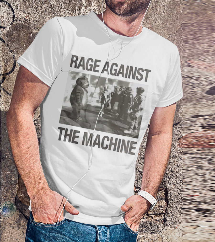 Rage Against The Machine Frog Confrontation T-Shirt