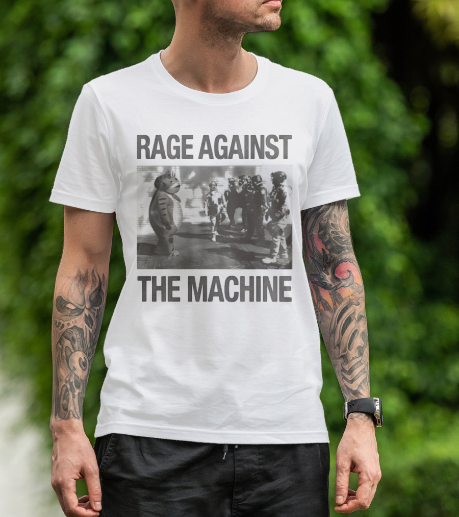 Rage Against The Machine Frog Confrontation T-Shirt