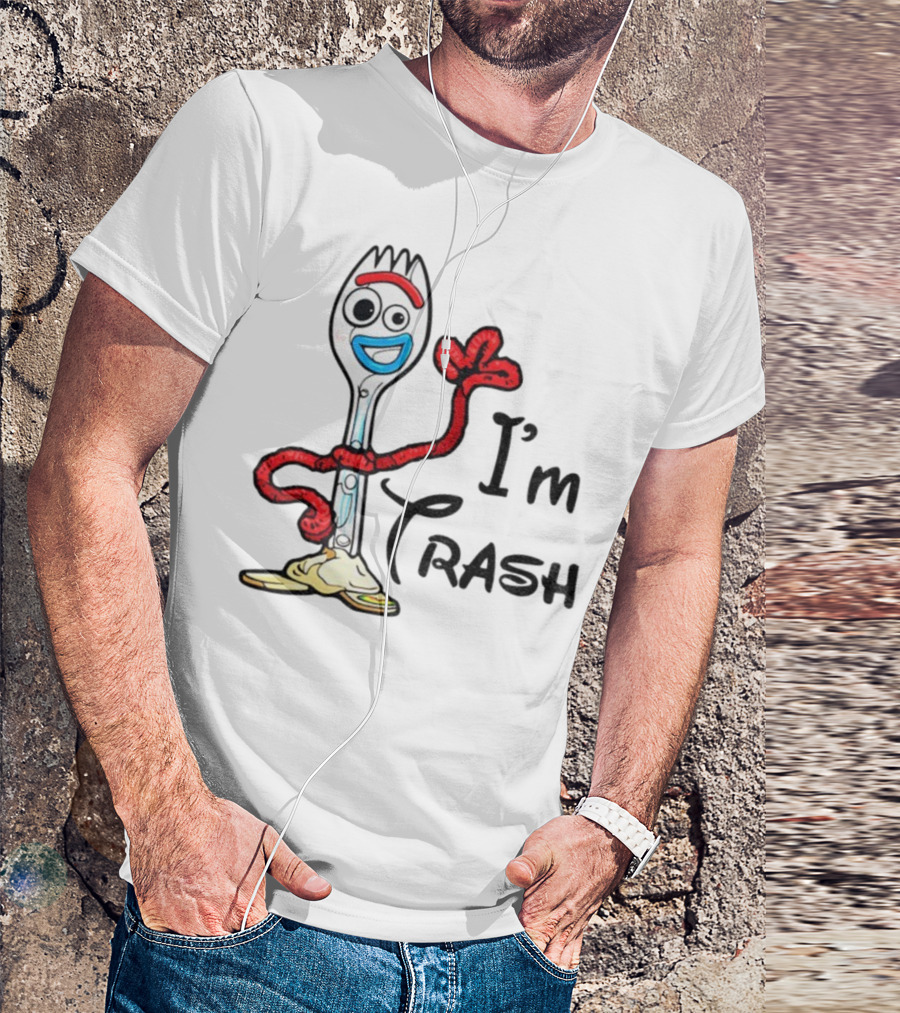 I’m Trash Fork Toy Story Pixar Character T-Shirt