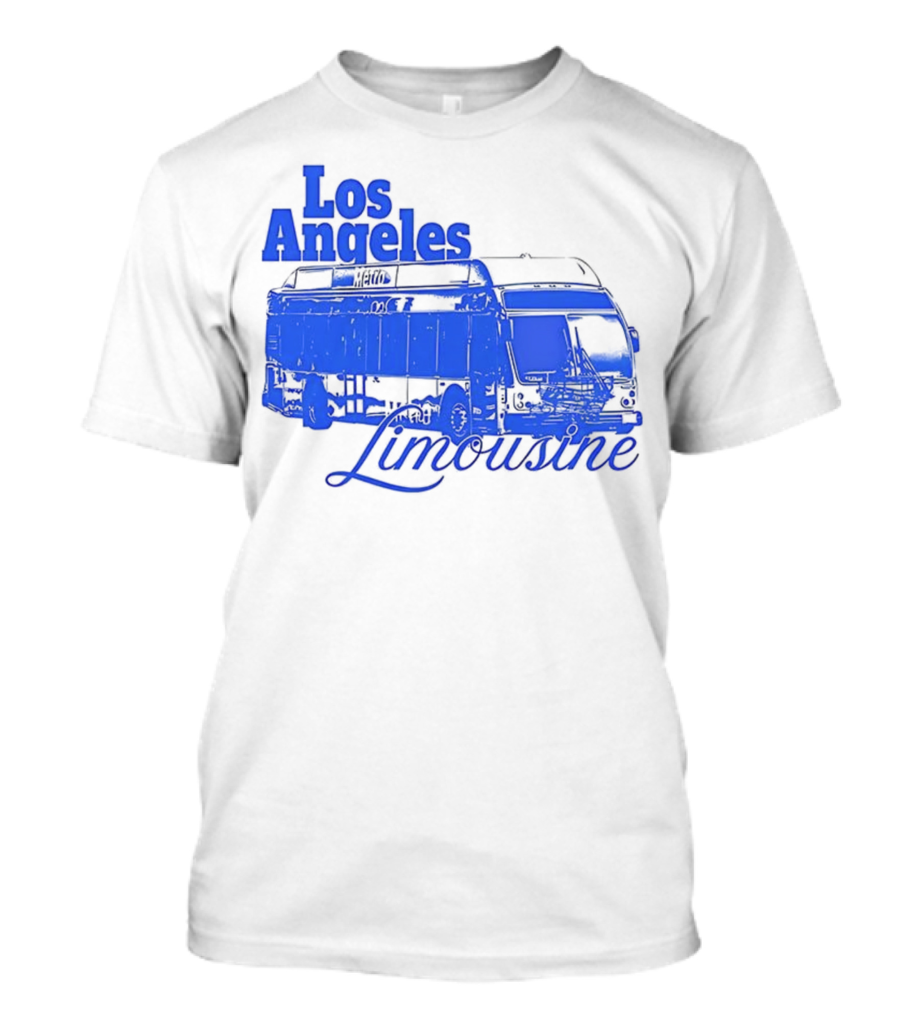 Los Angeles Limousine Retro Bus Experience T-Shirt