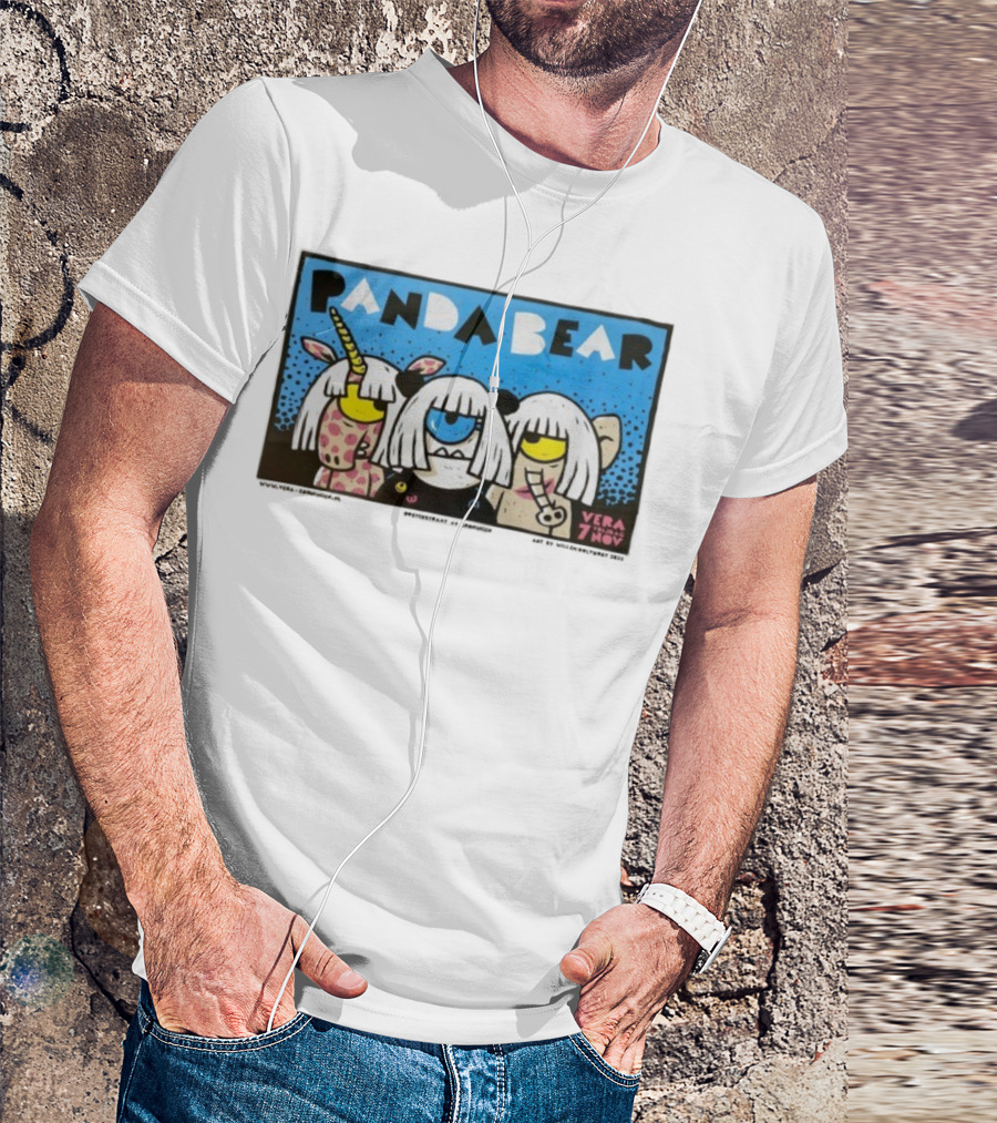 Panda Bear Vera Groningen November 7 Unicorn Characters T-Shirt