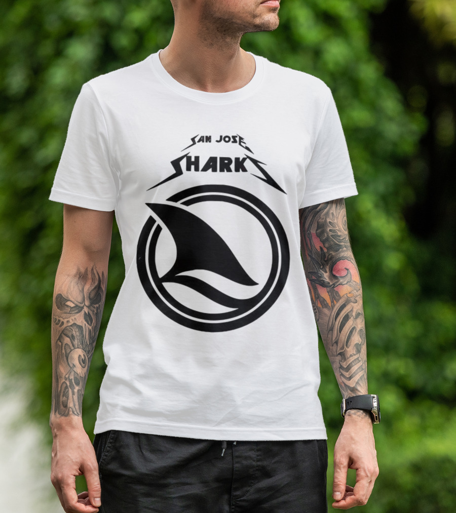 San Jose Sharks Shark Fin Game Day Favorite T-Shirt