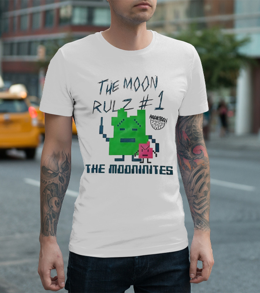 The Mooninites The Moon Rulz #1 Aqua Teen Hunger Force T-Shirt
