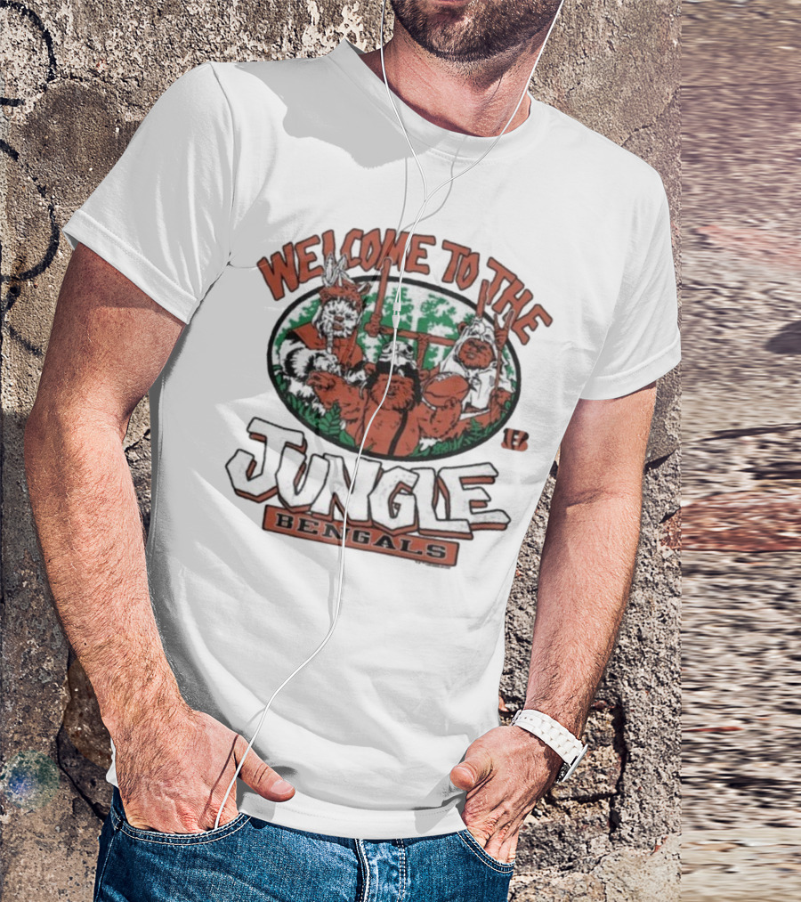 Welcome To The Jungle Bengals Star Wars X NFL Crossover T-Shirt