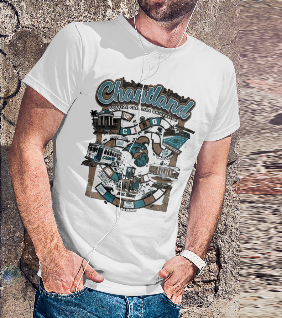 Chantland Coastal Carolina University Chanticleers CINO Gameday T-Shirt