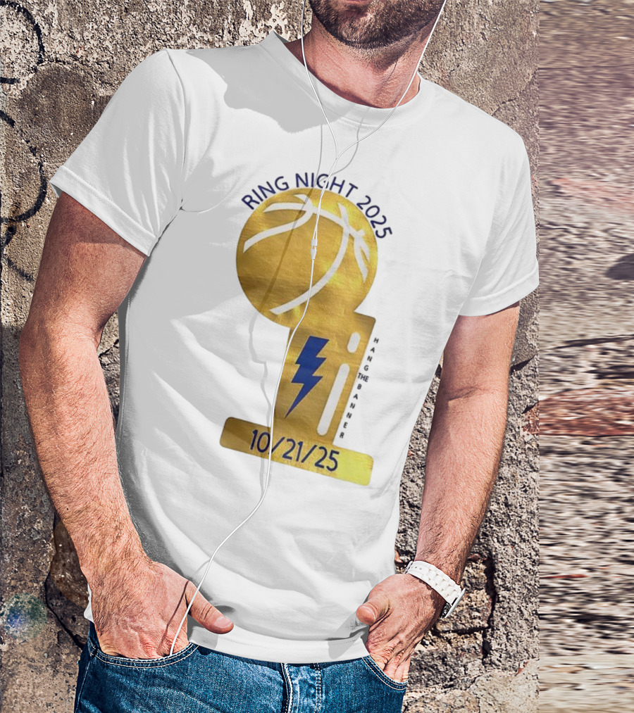 Ring Night 2025 Hang The Banner 10/21/25 Championship Celebration T-Shirt