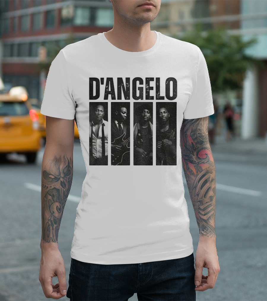 RIP D’Angelo Thanks For Memories 1974 2025 Iconic Music Legend Tribute T-Shirt