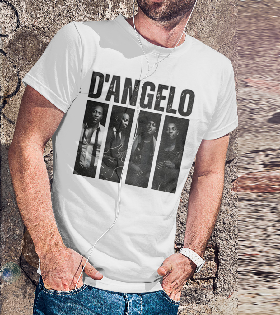 RIP D’Angelo Thanks For Memories 1974 2025 Iconic Music Legend Tribute T-Shirt